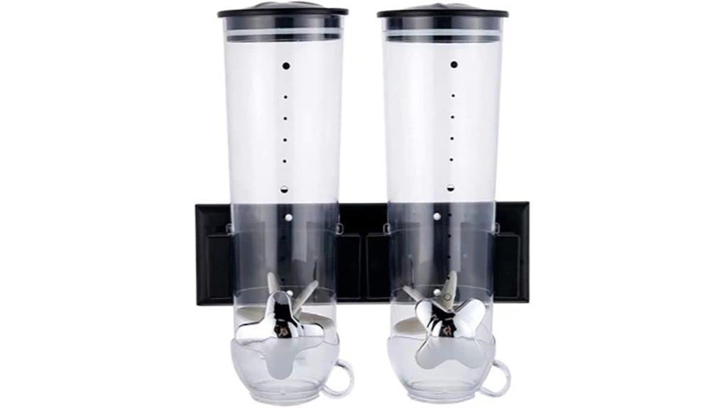 wall mounted 3l food dispenser