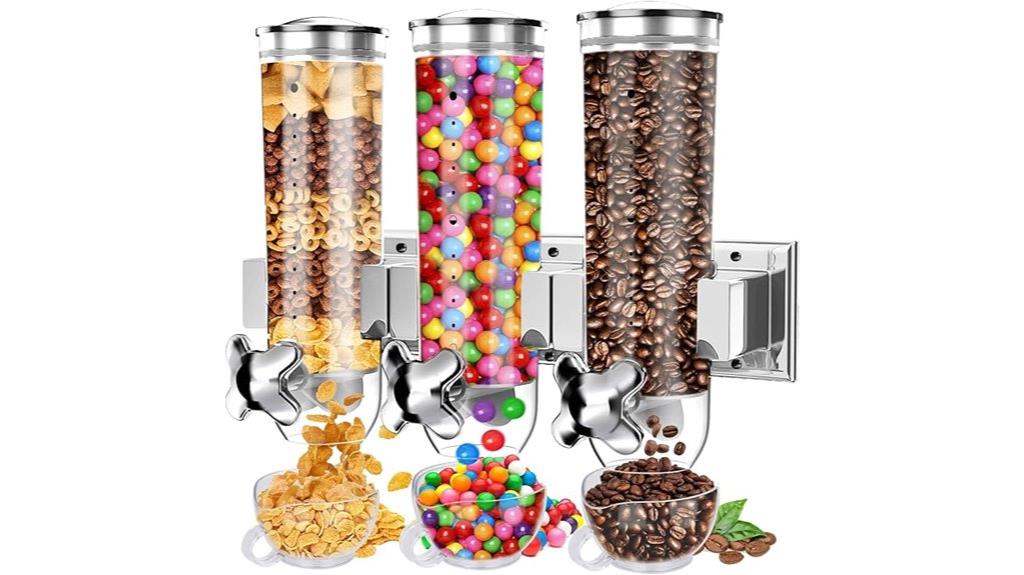 wall mounted grain dispenser