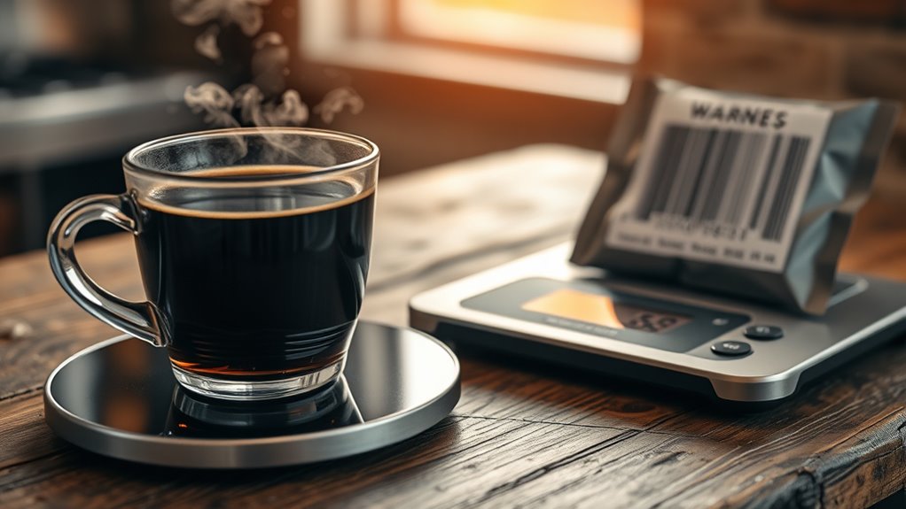 watch for synthetic caffeine