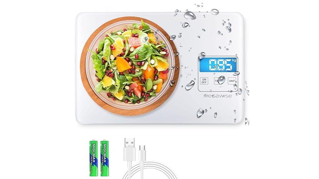 waterproof 33lb digital scale