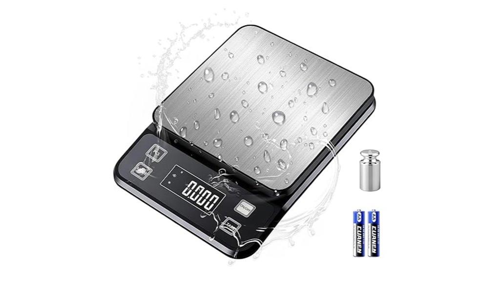 waterproof precise kitchen scale
