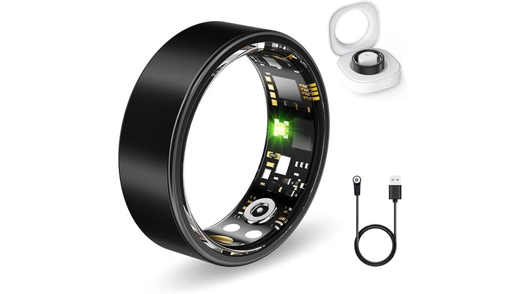 wearable fitness tracking rings