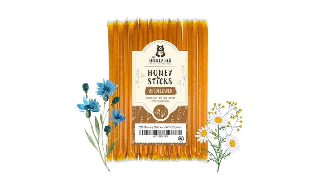 wildflower honey sticks pack