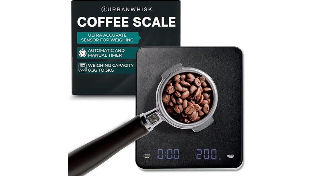 wireless coffee scale timer