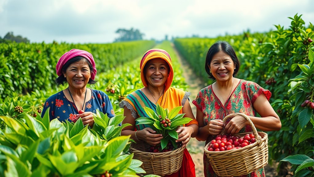 women farmers cultivate sustainability