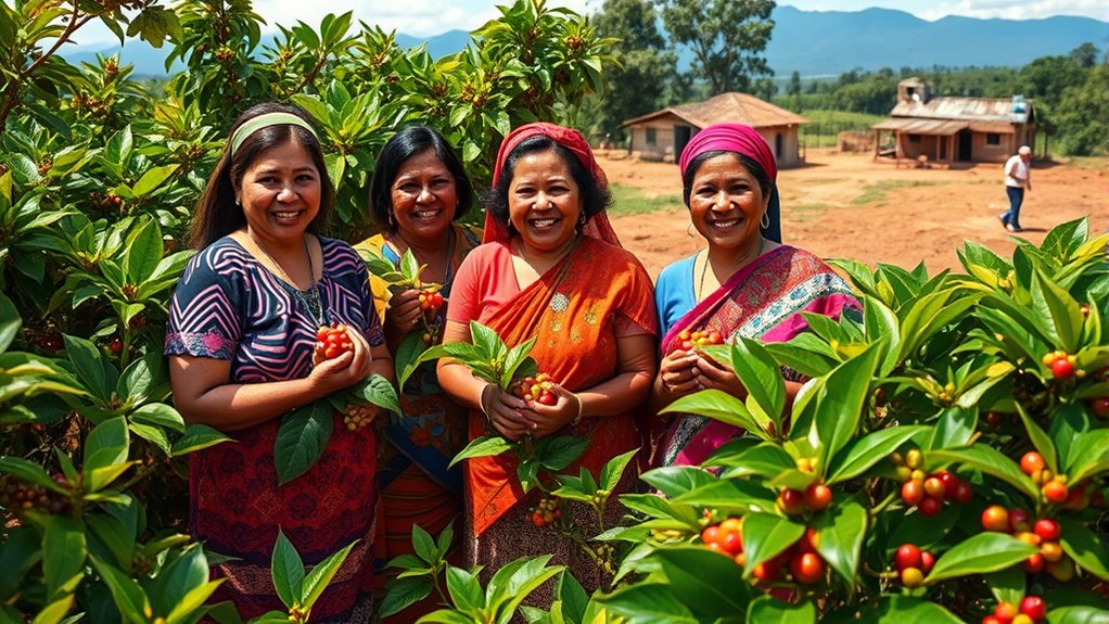 women farmers gaining leadership