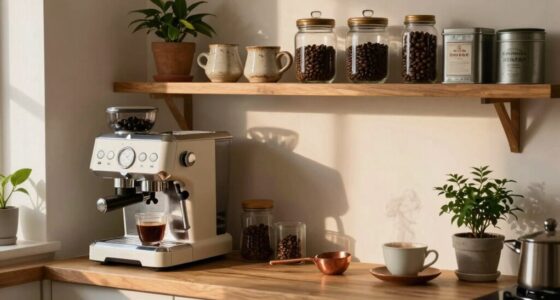 accessible stylish coffee storage