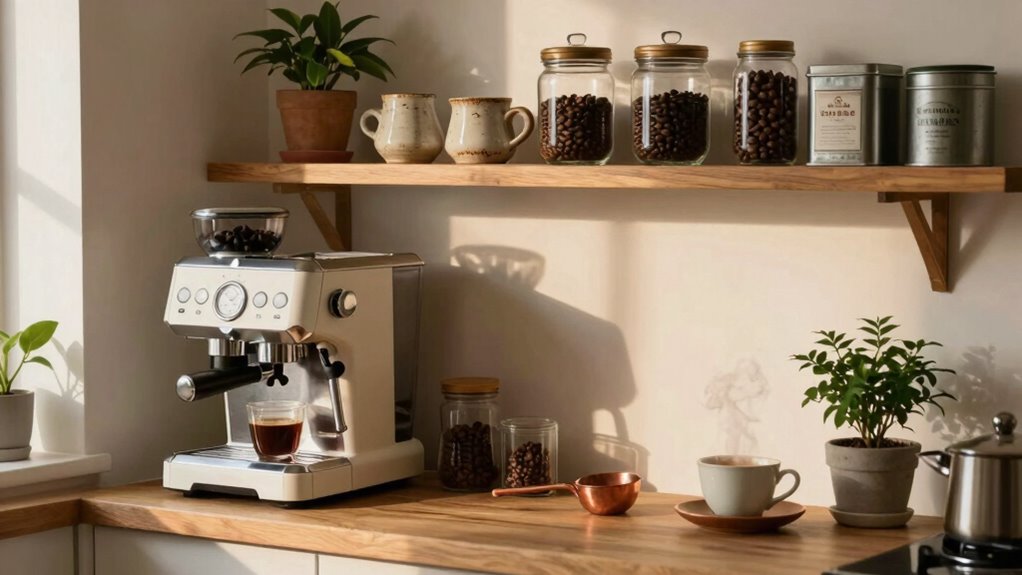 accessible stylish coffee storage