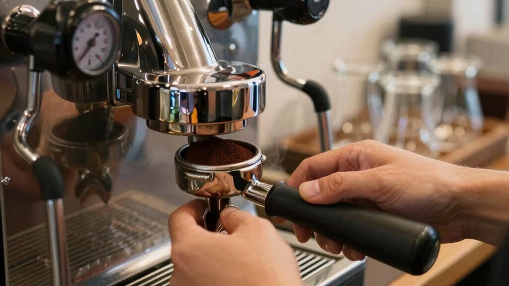 adjust grind and temperature