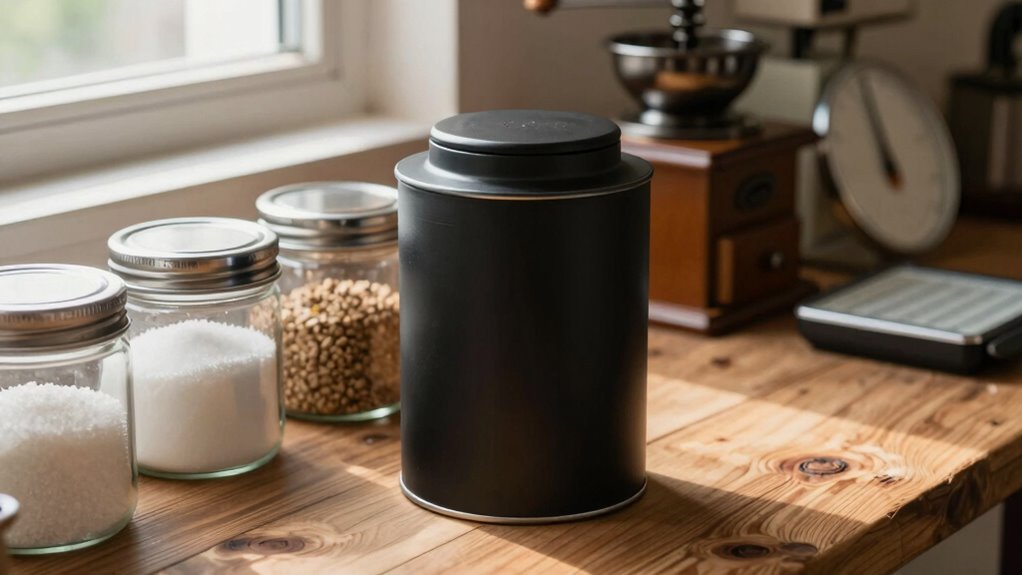 airtight light proof coffee storage