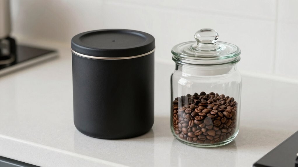airtight lightproof coffee storage