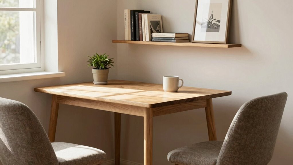 balanced functional coffee nook design