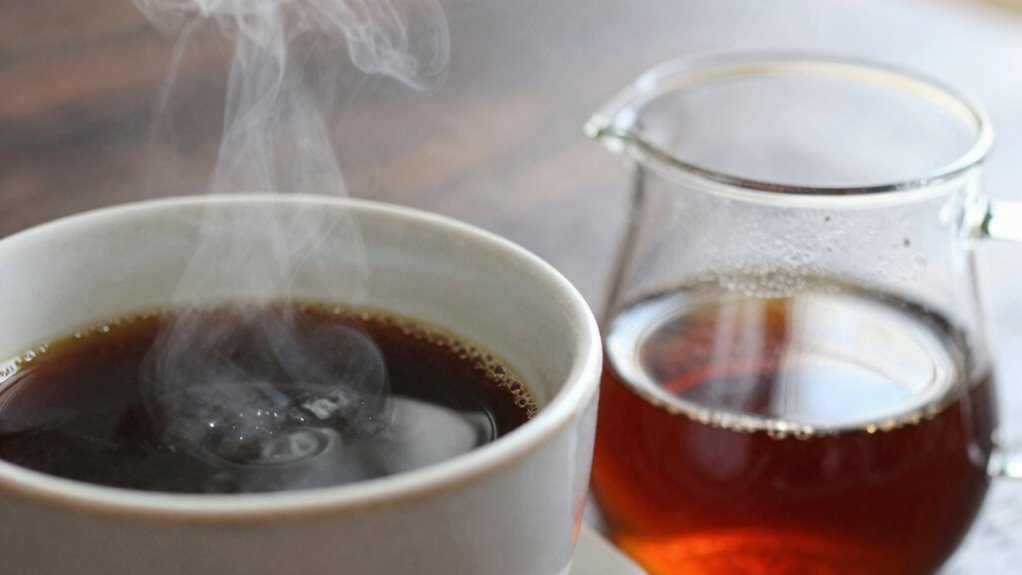 coffee flavor depends on temperature
