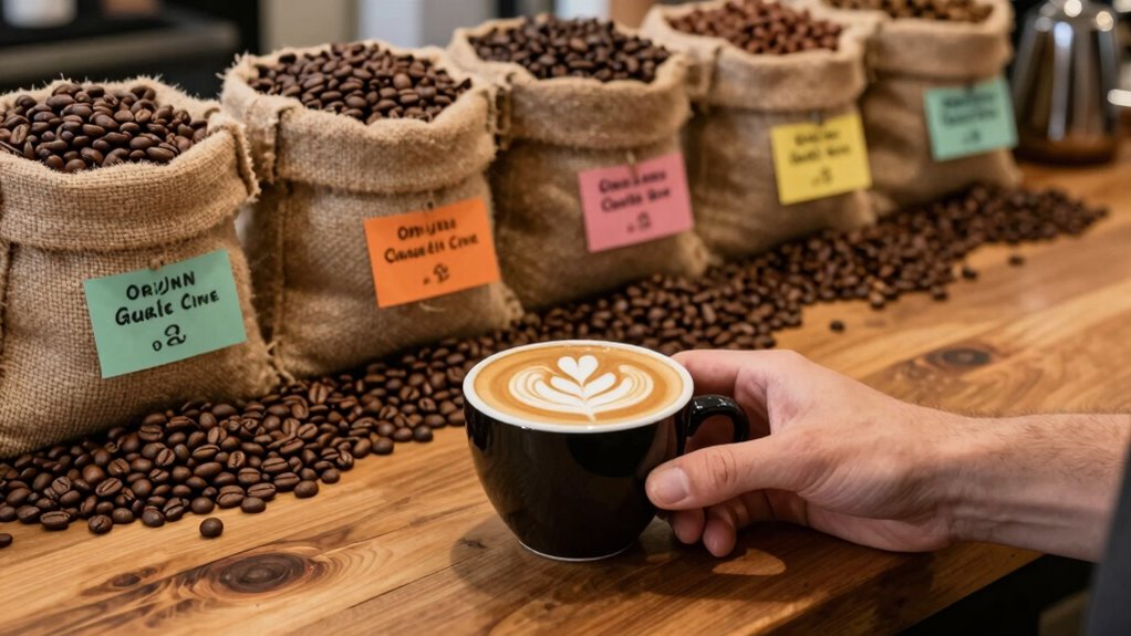coffee origin influences flavor