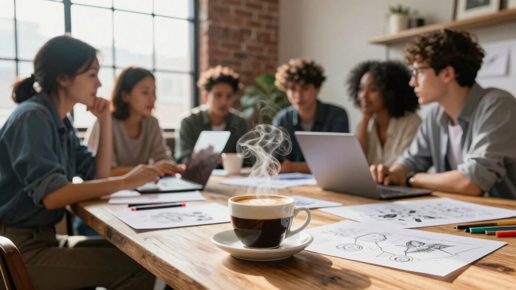 coffee sparks creative innovation