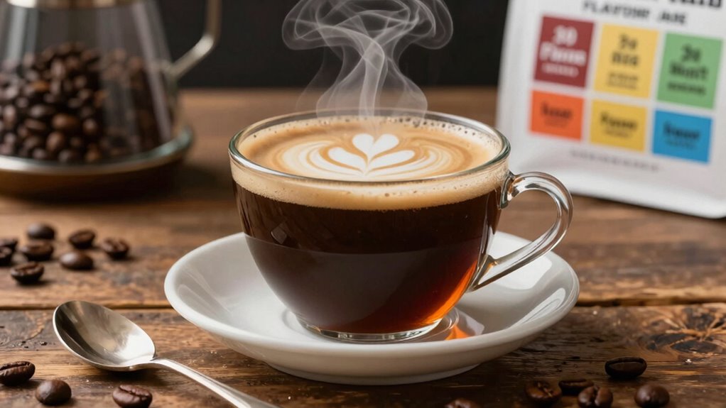 complex coffee flavor descriptions