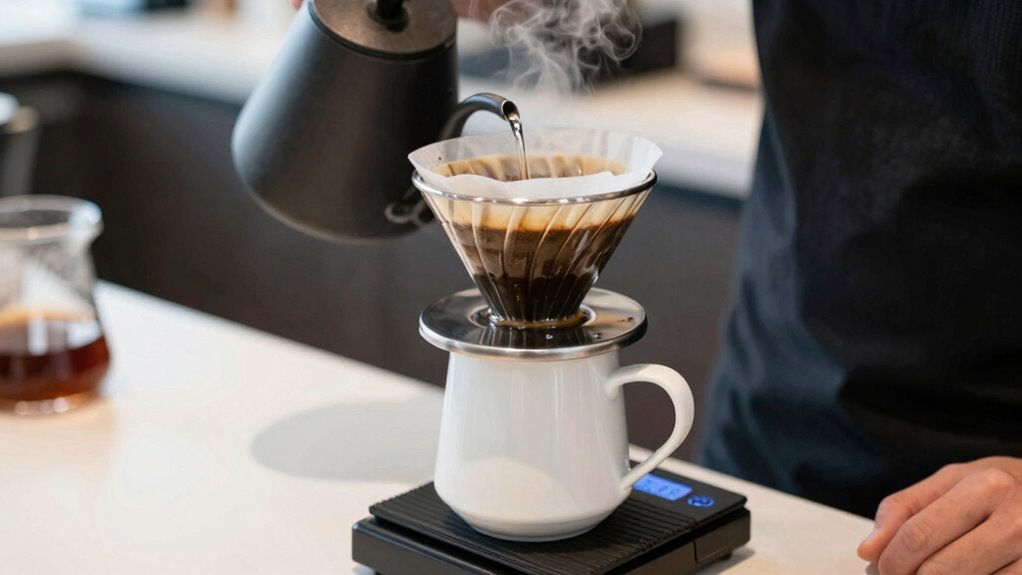 consistent balanced coffee extraction