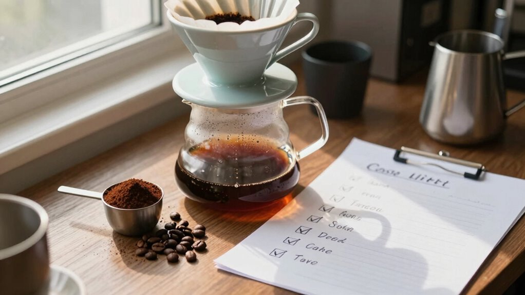 consistent efficient coffee routine