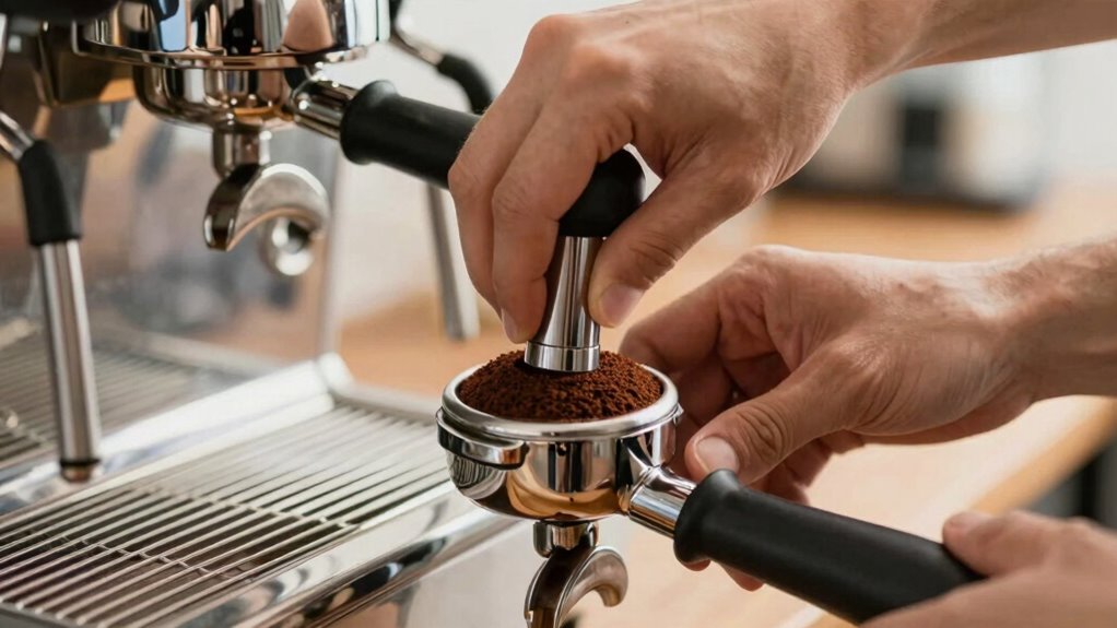 consistent espresso with better puck