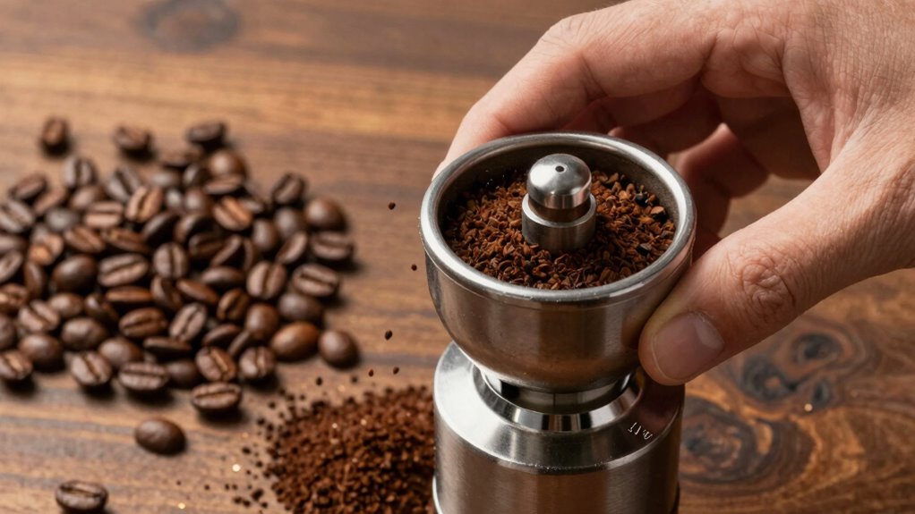 consistent grind size enhances flavor