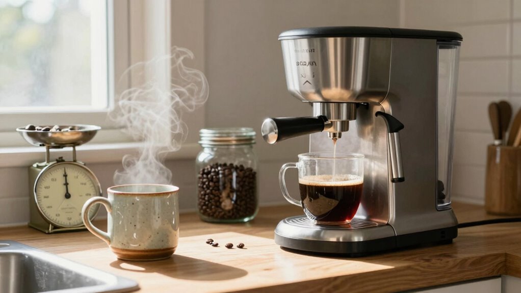 consistent morning brewing routine