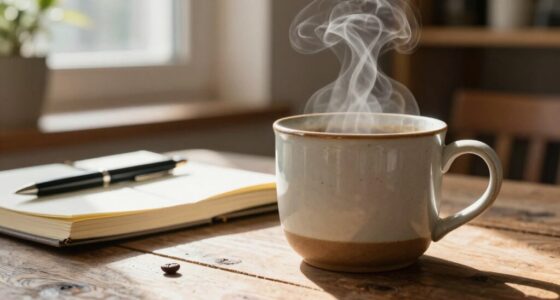 consistent morning coffee routine