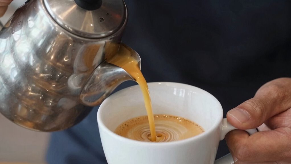 consistent practice enhances pouring mastery