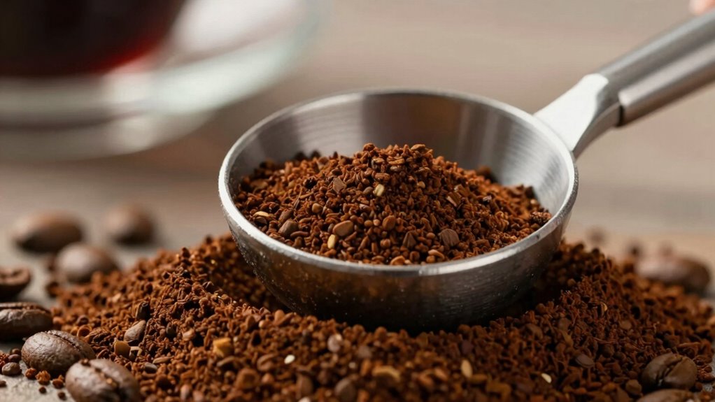 consistent scoop ensures balanced extraction