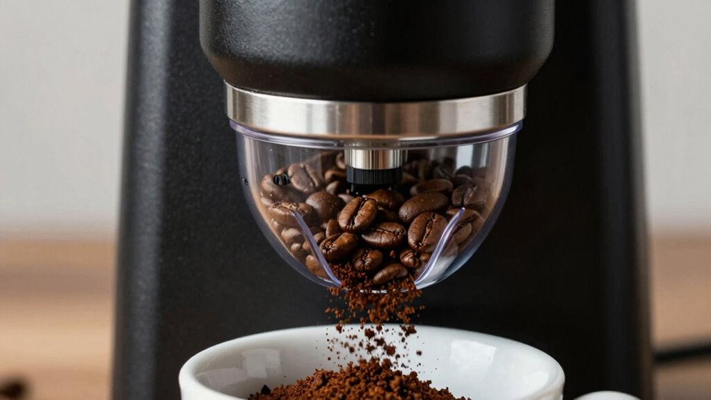 consistent well maintained burr grinder