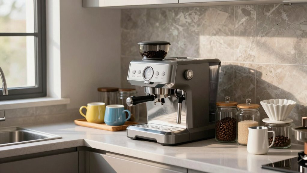 convenient personalized coffee station