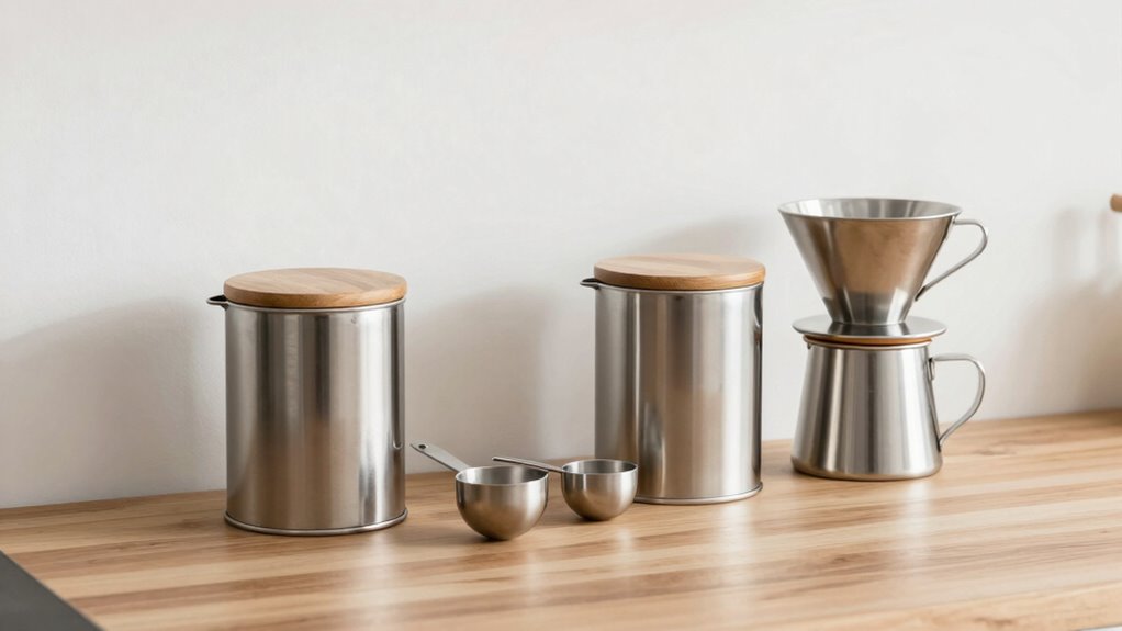 coordinated kitchen storage style