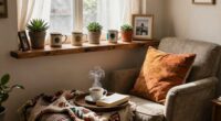 create a cozy affordable space