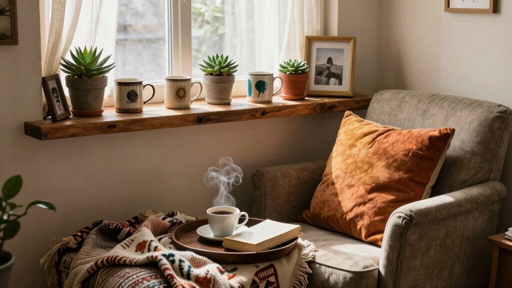 create a cozy affordable space