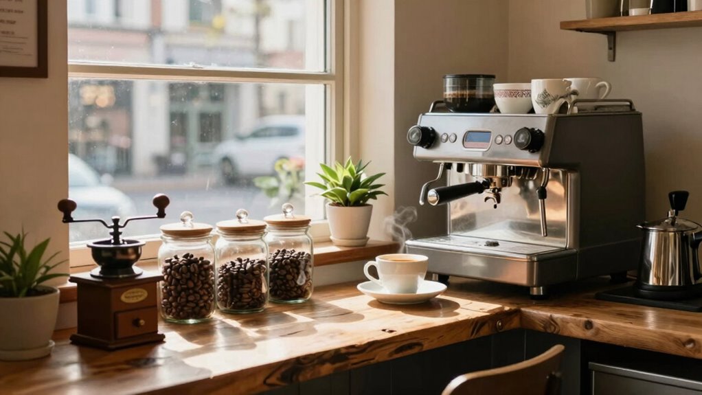 create a personalized home caf