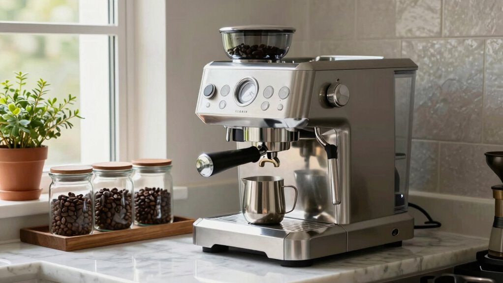 custom espresso station setup