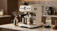 dedicated frothing station luxury