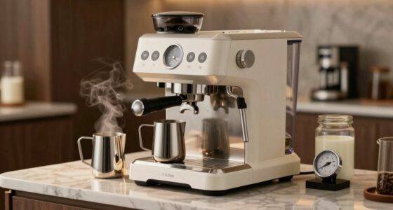 dedicated frothing station luxury
