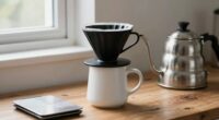 display coffee tools intentionally