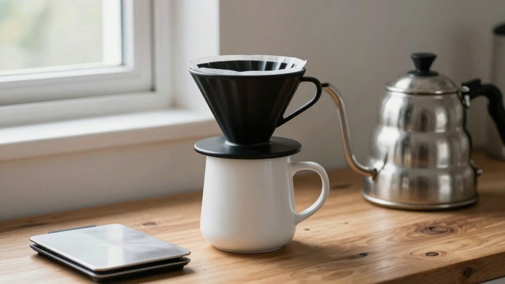 display coffee tools intentionally