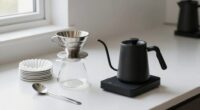 easy coffee cleanup system