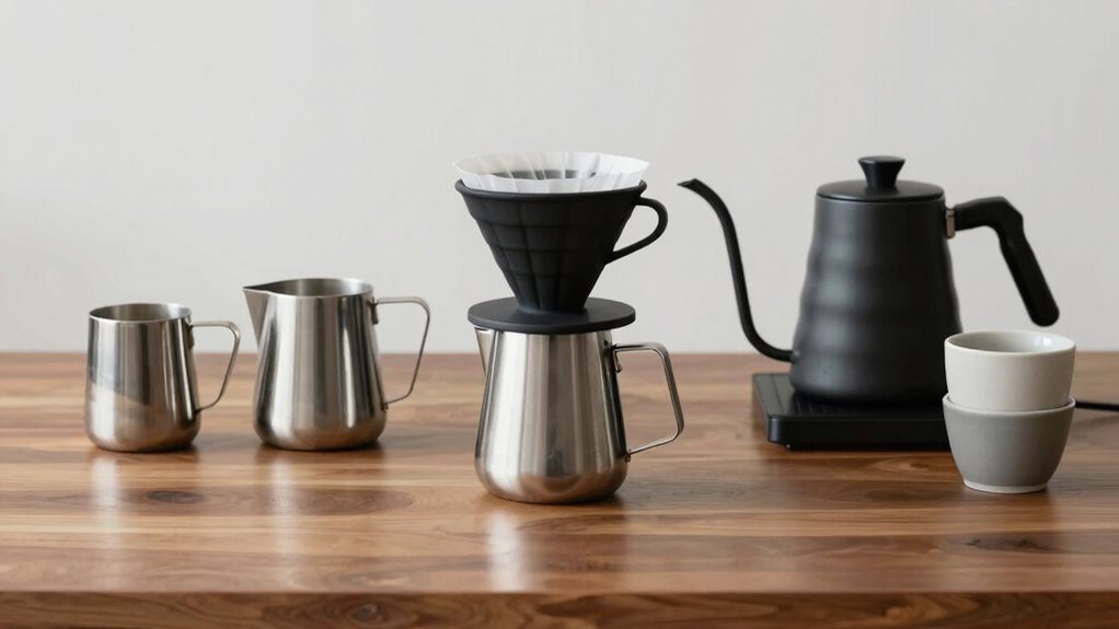 easy quick coffee cleanup