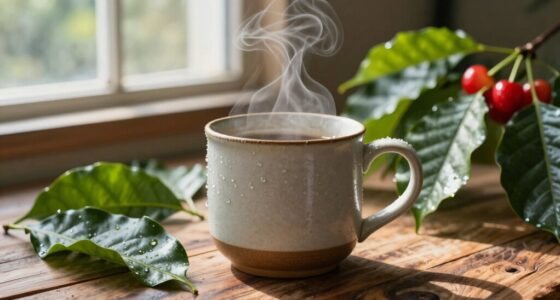 eco friendly coffee drinking