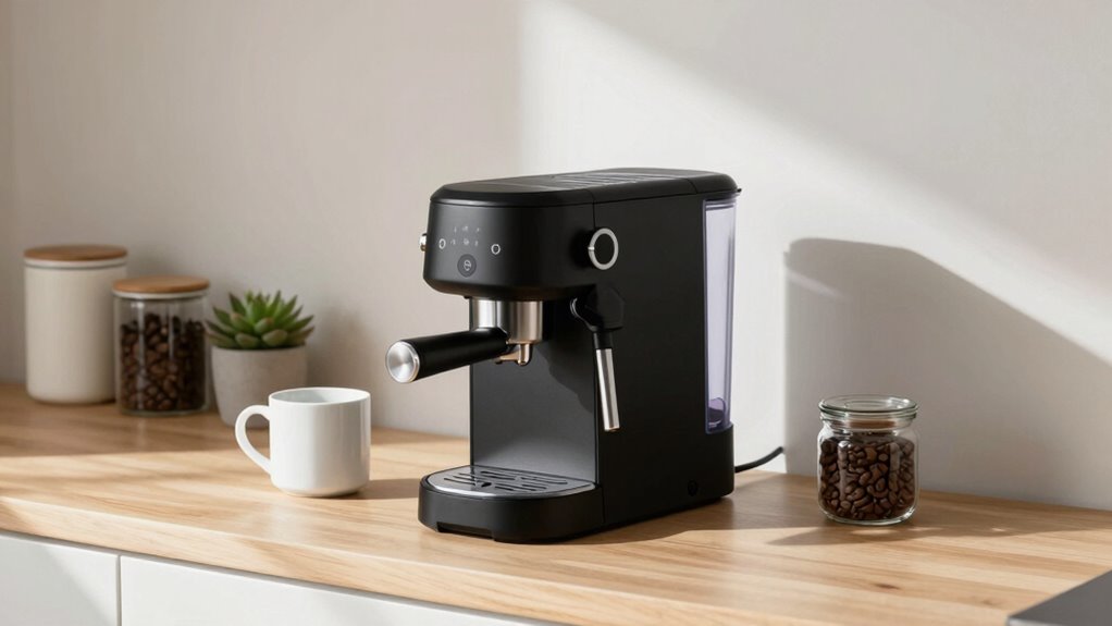 efficient minimalist coffee organization