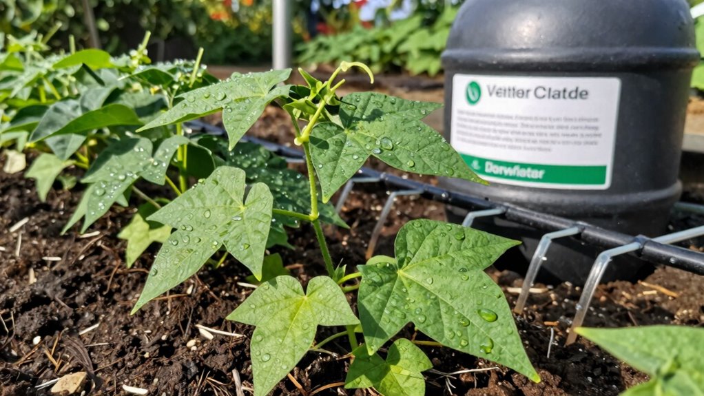 efficient water use for beans
