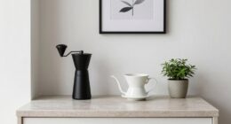 elegant minimalist coffee decor