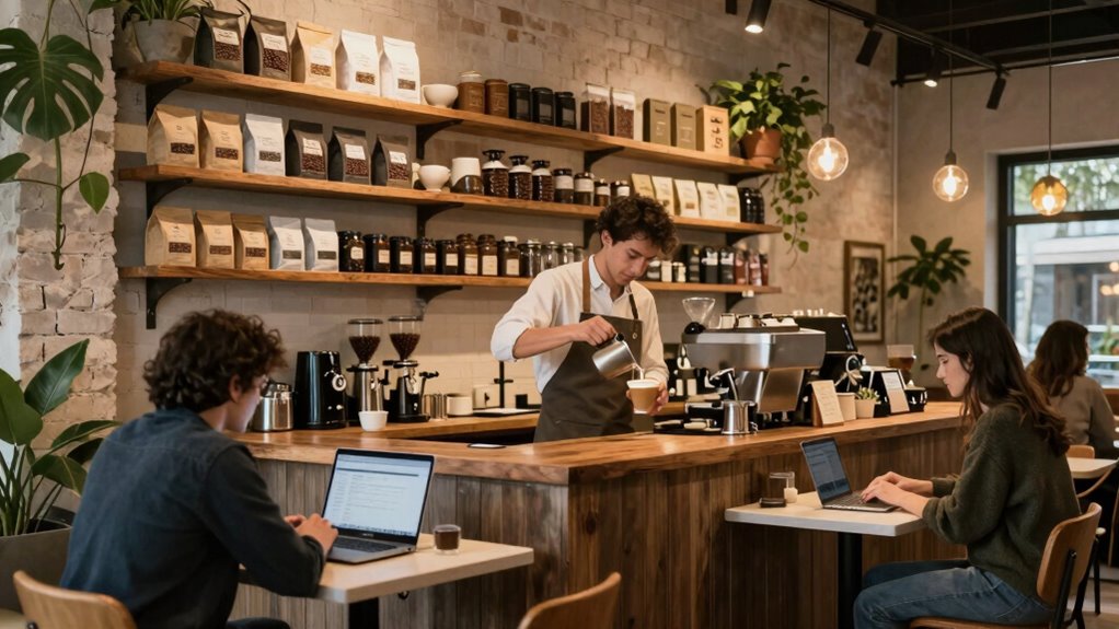 elevated coffee community spaces