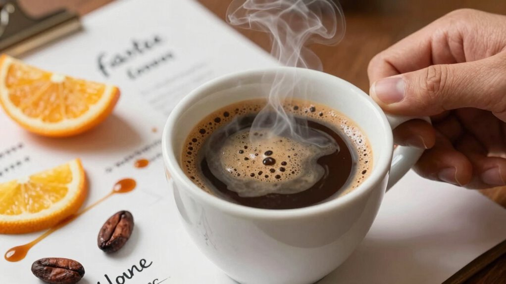 enhance coffee flavor descriptions