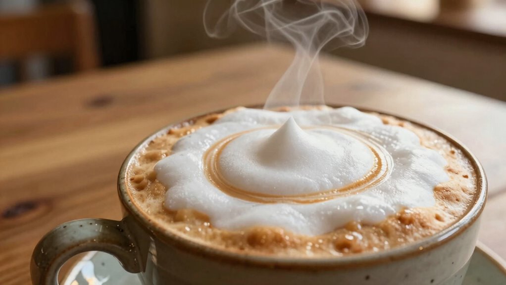 enhanced foam improves flavor