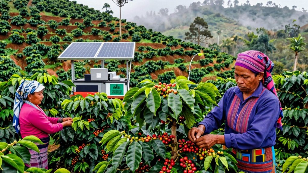 ethical sustainable coffee farming