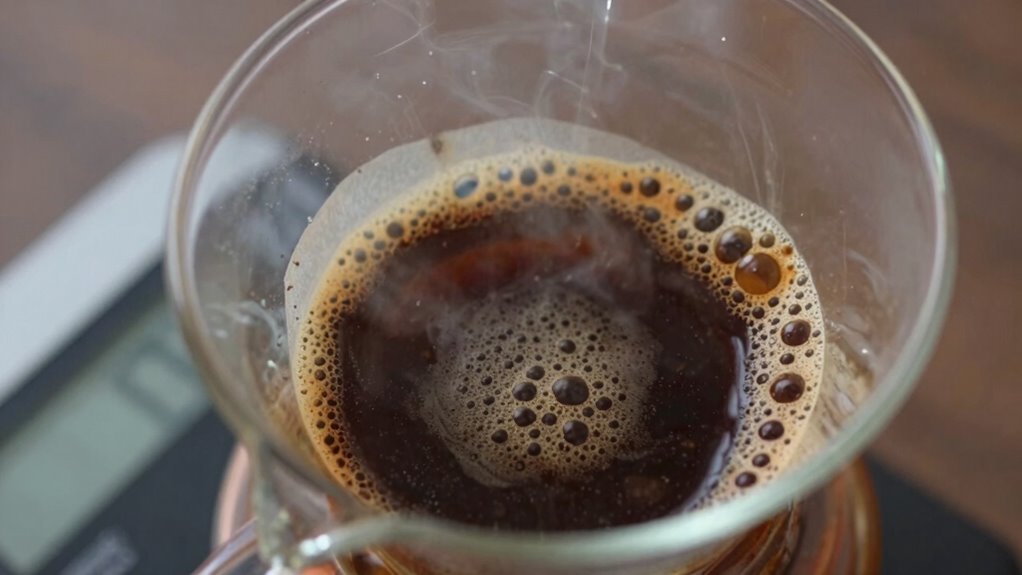 incorrect brewing ratio